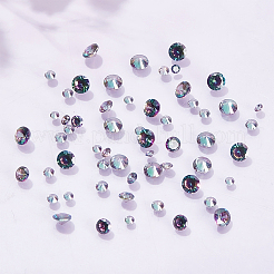 5 стиль кубических цирконий кабошоны с заостренной задней частью ZIRC-PH0001-41