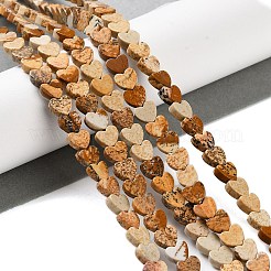 Естественного изображения яшмы бисер нитей G-M403-A10-02