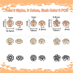 72 шт. 9-х стилевые ионно-покрытие (IP) колпачки из нержавеющей стали 304 STAS-UN0049-12