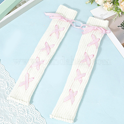 Рукава из поликоттона с бантом&nbsp;AJEW-WH20042-84A