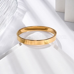 Ионное покрытие (ip) 304 нержавеющая сталь шарнирные браслеты для женщин STAS-Z114-07G-01