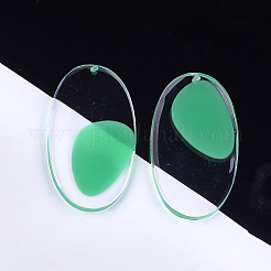 Большие подвески из прозрачной смолы CRES-S362-009D