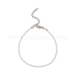 Набор браслетов из стеклянных бусин для женщин&nbsp;BJEW-JB11714