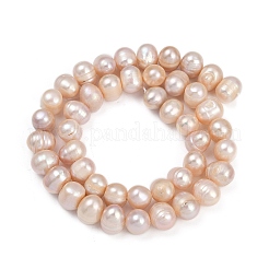 Нити из натурального культивированного пресноводного жемчуга PEAR-I007-07J-11B