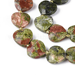 Природные Unakite бисер нитей&nbsp;G-P592-B13-01