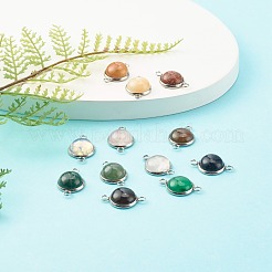 Соединители звеньев из натуральных и синтетических драгоценных камней&nbsp;PALLOY-JF00756