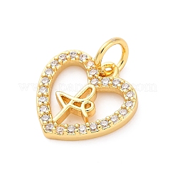 Латунные микро проложить кубического циркония подвески&nbsp;KK-D325-40G