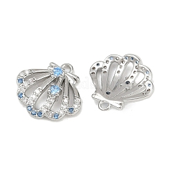 Латунные микро проложить кубического циркония подвески&nbsp;KK-F906-13P