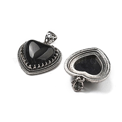 Природные подвески обсидиана&nbsp;G-A095-01AS-08