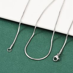 Изготовление ожерелья из нержавеющей стали 304 STAS-P045-18P