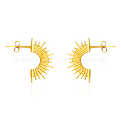 Геометрические серьги-гвоздики из нержавеющей стали 304&nbsp;WF7781