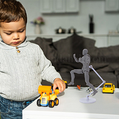 Держатели для пластиковых моделей в собранном виде ODIS-WH0038-144A