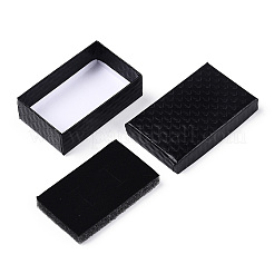 Шкатулки для драгоценностей из фактурного картона с ромбами CBOX-T006-02A