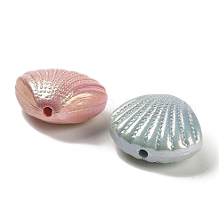 УФ-покрытие непрозрачные радужные переливающиеся акриловые бусины&nbsp;SACR-R001-02A