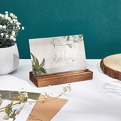 Стенды для карточек мест из соснового дерева&nbsp;ODIS-WH0025-185A