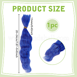 Мохеровые кудрявые парики для изготовления кукол&nbsp;DIY-WH0750-117D