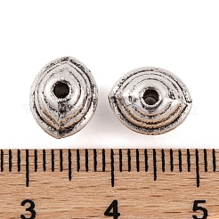 Старинные тибетские бусины из серебряного сплава&nbsp;FIND-S230-04AS