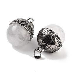 Подвески в виде кристаллов натурального кварца&nbsp;G-Q163-07AS-05