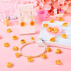 42 шт. подвески из смолы с имитацией хлеба в 14 стилях&nbsp;FIND-TA0008-49