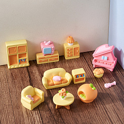 15 шт. 15 стиля миниатюрных украшений из смолы&nbsp;AJEW-TA0002-81