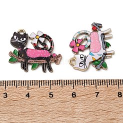 Подвески из эмали и сплава&nbsp;FIND-C085-06LG