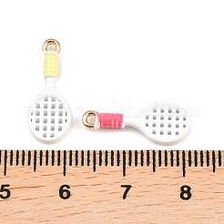 Подвески из эмалевого сплава с ракеткой&nbsp;ENAM-P264-06G