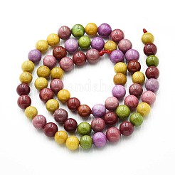 Природного кварца нитей бисера&nbsp;G-N355-6mm-29