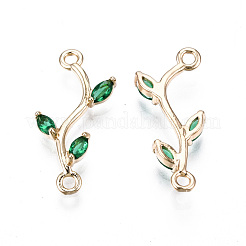 Соединители из латуни с микрочастицами и кубическим цирконием&nbsp;X-KK-S359-156C-RS