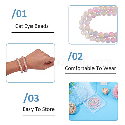 1 нить бусины кошачий глаз&nbsp;CE-TA0013-57A