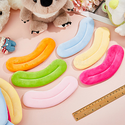 24шт. 6 цвета бархатная кукольная губа&nbsp;DIY-FH0009-86