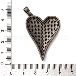 Латунные микро проложить кубического циркония подвески&nbsp;KK-U076-17MC