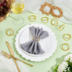 40 шт. Кольца для салфеток из сплава&nbsp;AJEW-PB0001-04