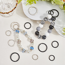 30 шт. 6 стиля железных разъемных колец&nbsp;IFIN-SP0001-20A