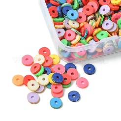 1 нить бусин ручной работы из полимерной глины CLAY-YW0001-85