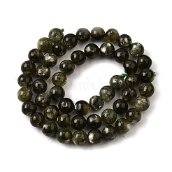 Натуральные лепидолитовые бусины G-F799-B01-8mm