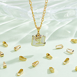 100 шт. латунные защелки на дужках KK-PH0006-33