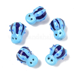 Бусины лэмпворк  LAMP-R001-04D