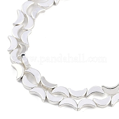 Гальванические нити из синтетических немагнитных гематитовых бусин&nbsp;G-C156-03S