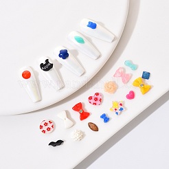 Кабошоны из полимерной глины и смолы 3d украшения для нейл-арта&nbsp;MRMJ-R129-50