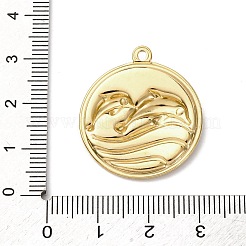 Подвески из нержавеющей стали 304 с эмалью&nbsp;STAS-I347-01G-03