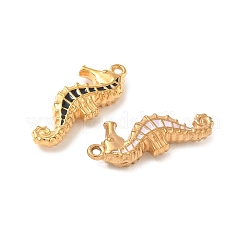 Подвески из нержавеющей стали 304 с эмалью&nbsp;STAS-I346-25G-02