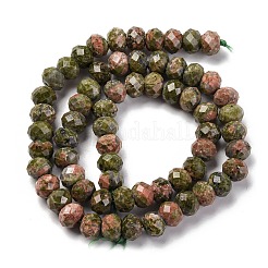 Природные Unakite бисер нитей G-K380-A05-01