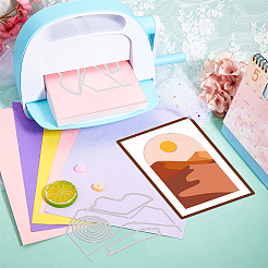 Углеродистая сталь разрезает трафареты DIY-WH0309-1099