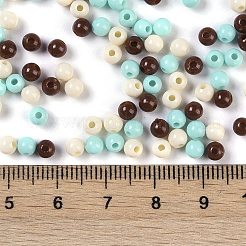 Непрозрачные акриловые бусины&nbsp;OACR-H118-07B-11