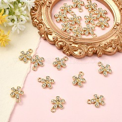 20 шт. подвески из сплава с покрытием из стразов&nbsp;FIND-YW0010-20