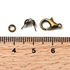 Наборы фурнитуры для карабинов из цинкового сплава DIY-GO0002-21AB