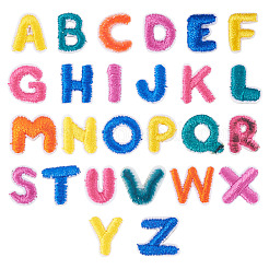 Полиэстер с компьютерной вышивкой на ткани&nbsp;DIY-TAC0015-41