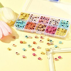 450шт 8 цвета непрозрачные акриловые бусины&nbsp;OACR-FS0004-03