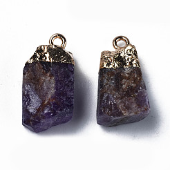 Подвески из натурального аметиста &nbsp;G-Q998-035A