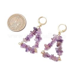 9 пара сережек 9 стилей из натуральных смешанных камней EJEW-JE06343